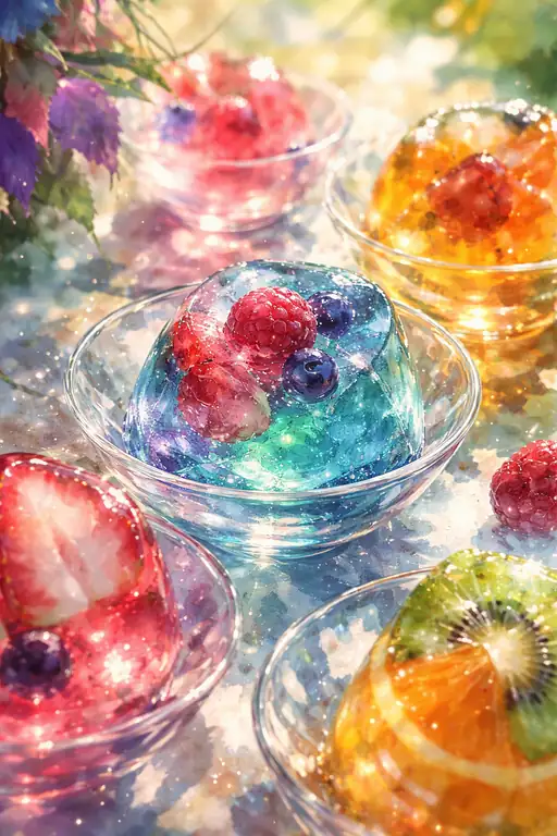 夏の宝石たち
