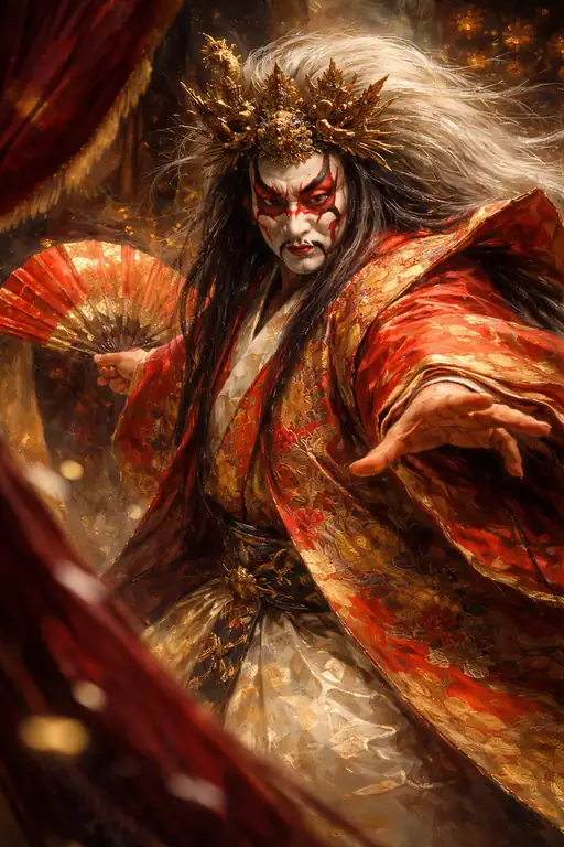 荒ぶる神性：龍の宝冠と見得の焔