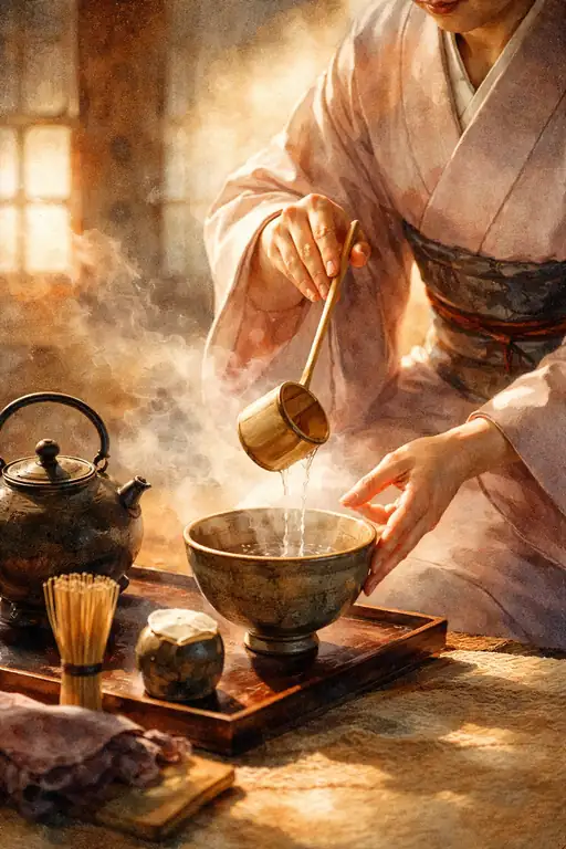Fleeting Elegance: A Sip of Golden Serenity