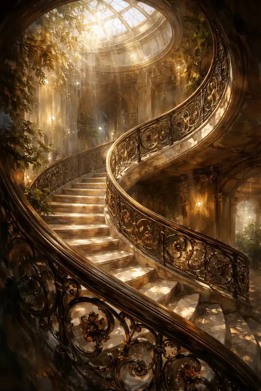 Ascension Through the Amber Light