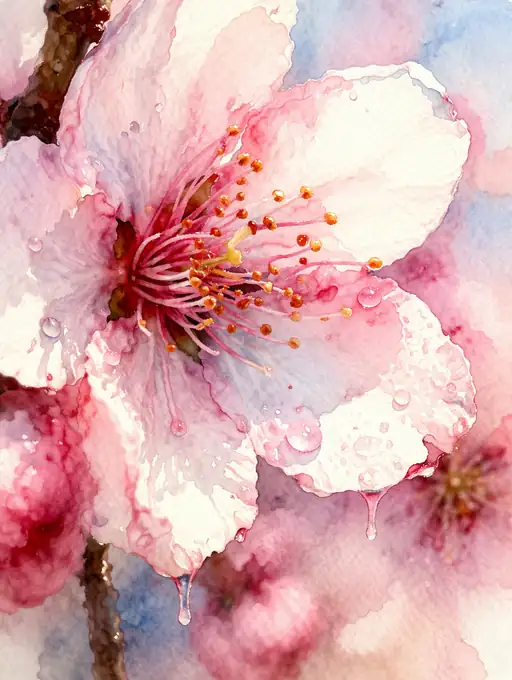 Tear of a Cherry Blossom