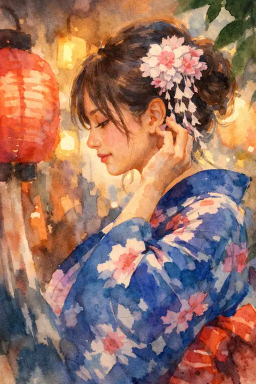 提灯が紡ぐ宵のささやき
