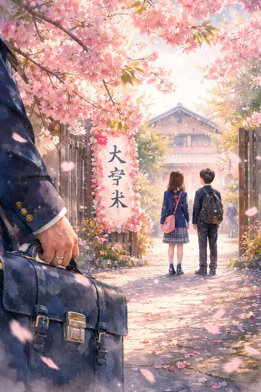 はじまりの朝に舞う花びら