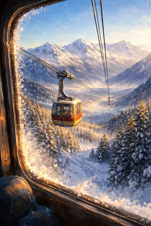 Suspended Above the Frozen Majesty