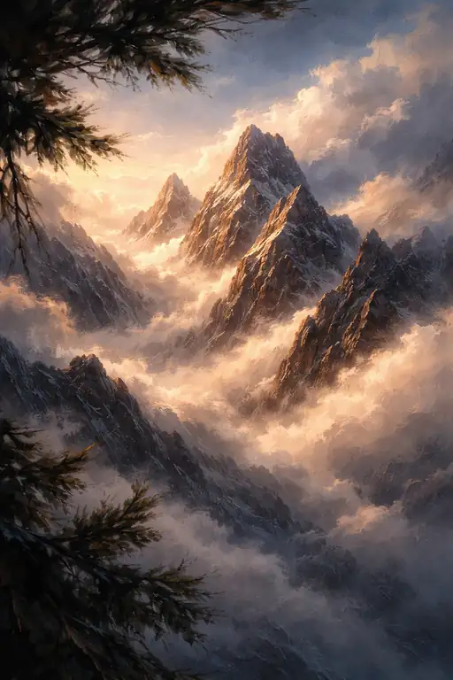 Eternity Above the Mist