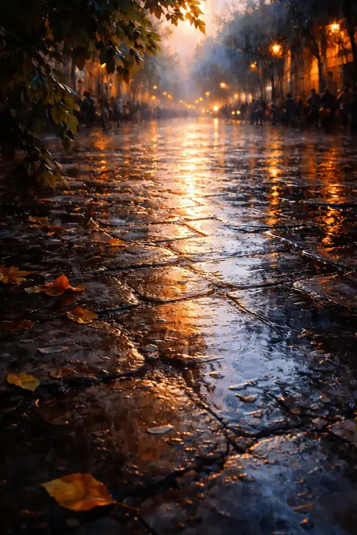 The Silent Rhythm of the Rain