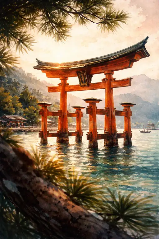潮騒に瞬く黄金の神域