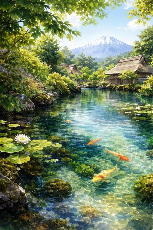 Memories of a Utopia Where Koi Swim