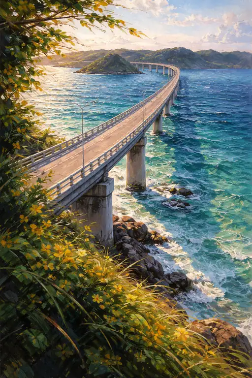 Bridge to the Azure Horizon