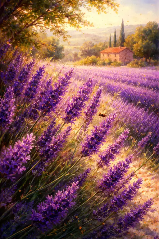 Symphony of the Sunlit Violet
