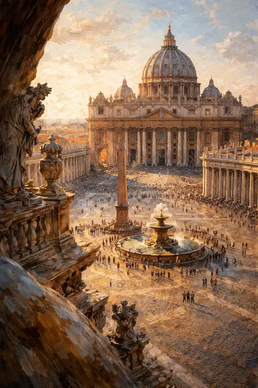 St. Peter's Square in Vatican City