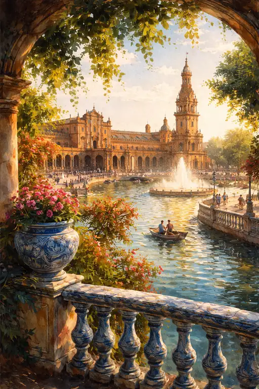Golden Ripples of Leisure