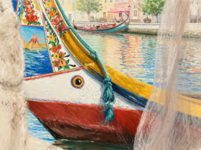 The Painted Gaze of the Canal