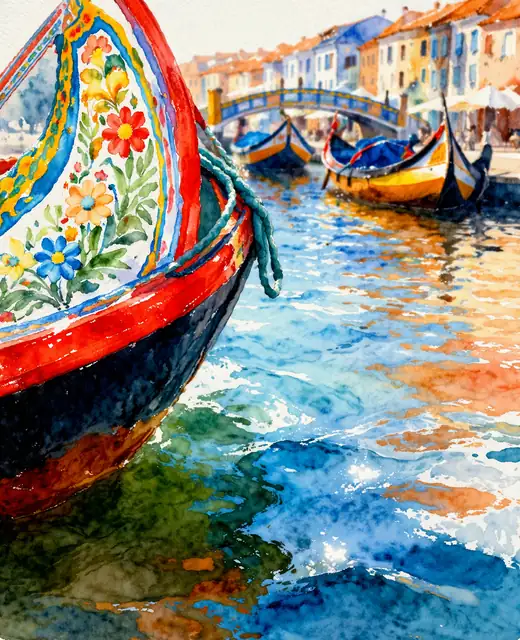 Ripples of the Painted Prow