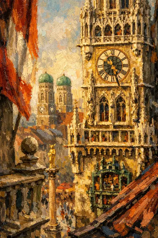 Heartbeat of Munich's Gothic Heart
