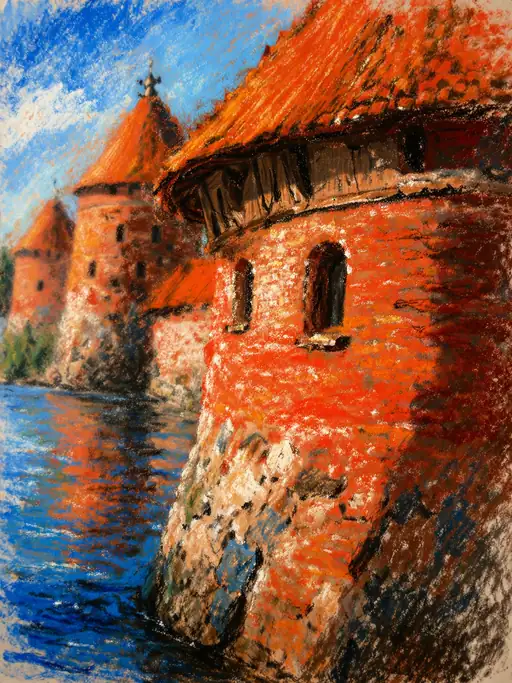 The Fiery Island Fortress
