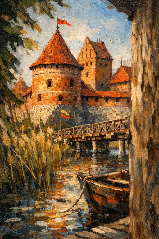 Trakai Castle: Echoes of the Medieval