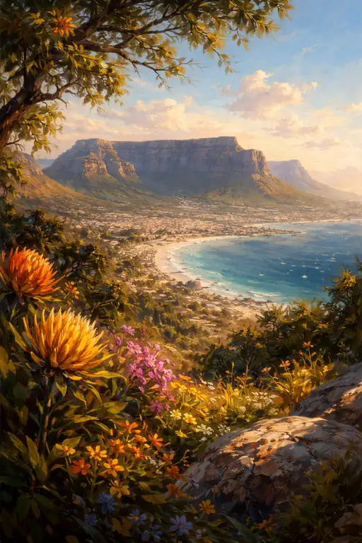 Where Wildflowers Meet the Sea
