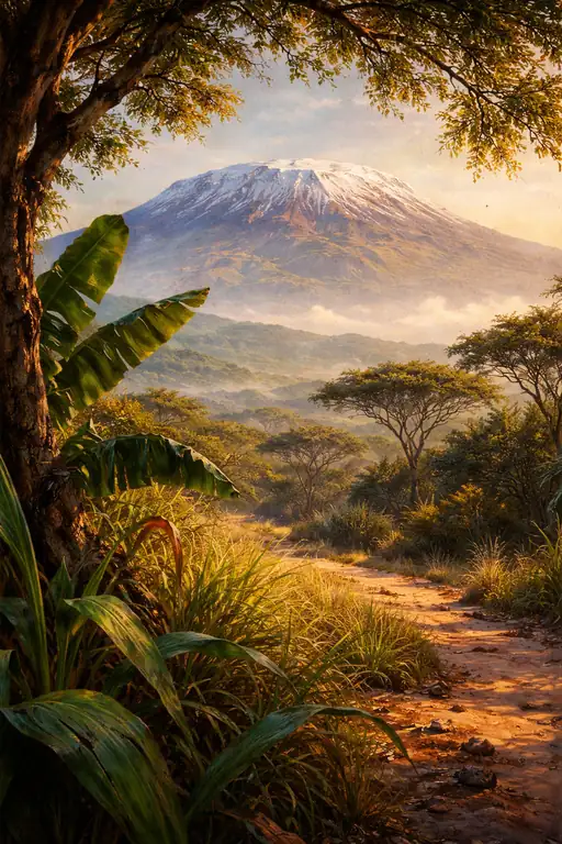 The Kilimanjaro View: A Path to the Snow-Capped Peak