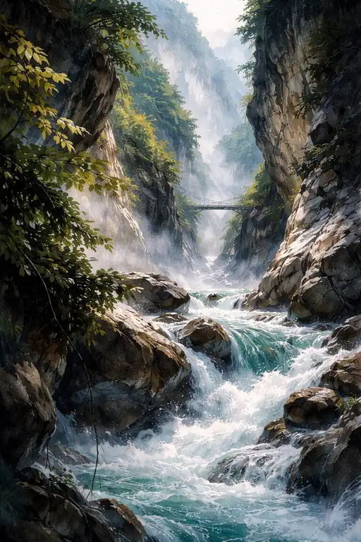 The Roaring Pulse of the Canyon
