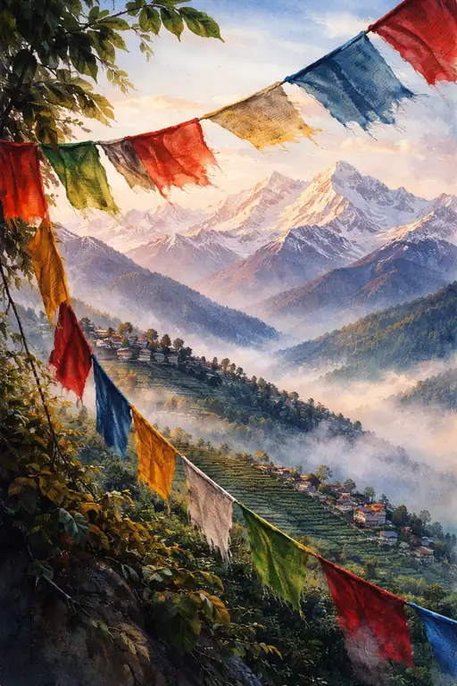 Prayers on the Himalayan Breeze