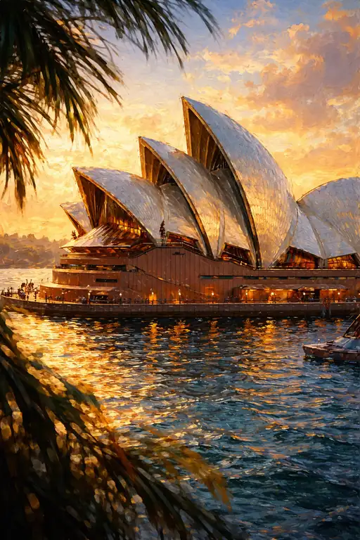 Golden Sails of the Urban Symphony