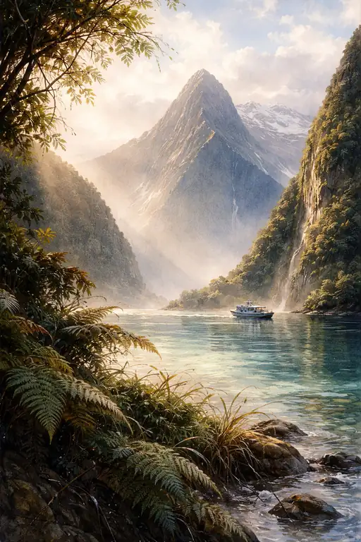 Through the Misty Gorge