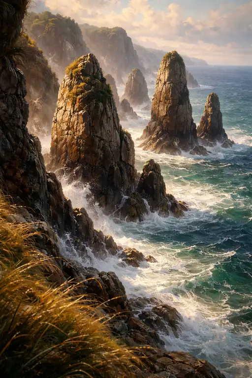 波の永遠の抱擁