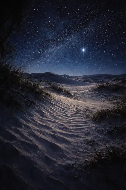 星屑の海に浮かぶ砂の波