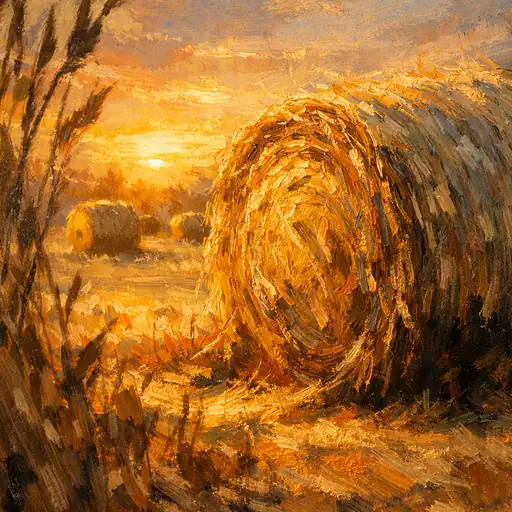 Golden Slumber of the Harvest Sun