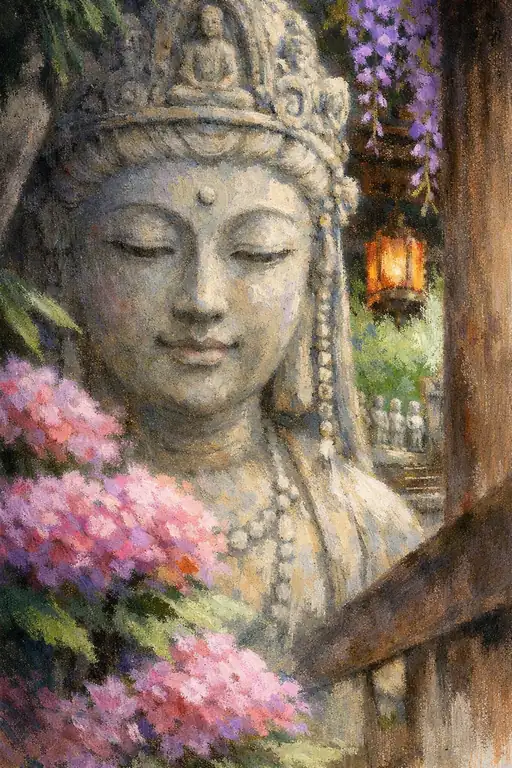 Serenity of the Stone Bodhisattva