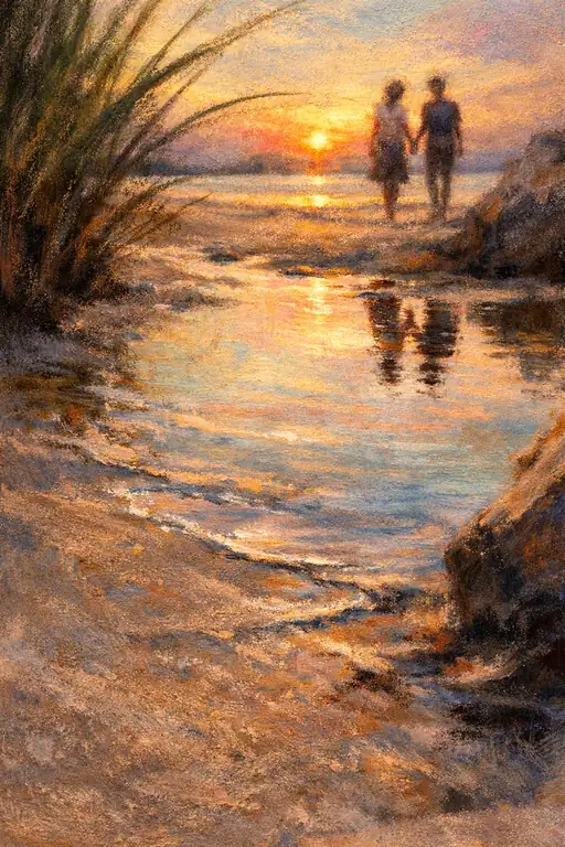 Footprints in the Twilight Sands
