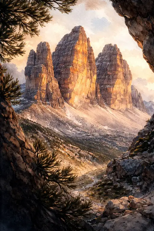 Eternal Pillars of the Glowing Earth