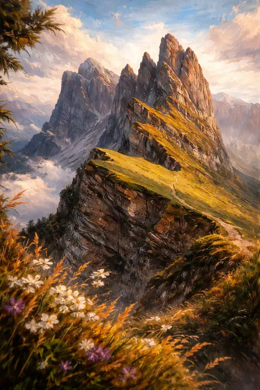 A Stairway to the Golden Heavens