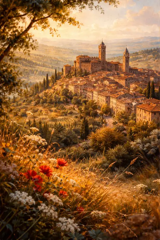 Golden Mist over the Citadel