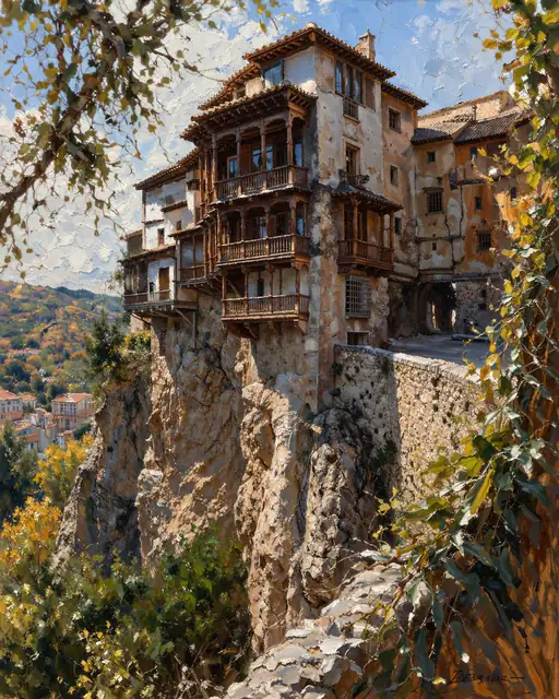 Precarious Beauty of the Hanging Houses