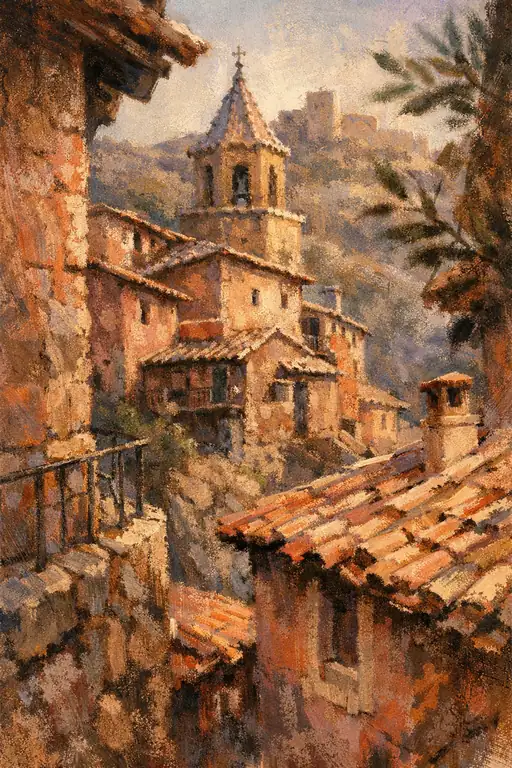 Golden Hour in Alquézar