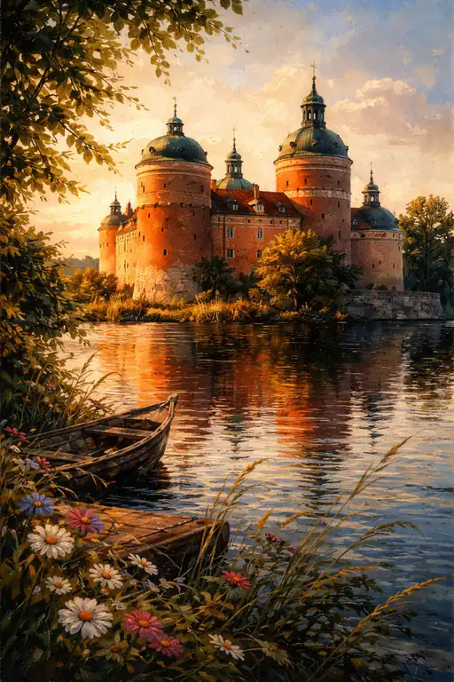 A Nostalgic Reflection in the Evening Calm
