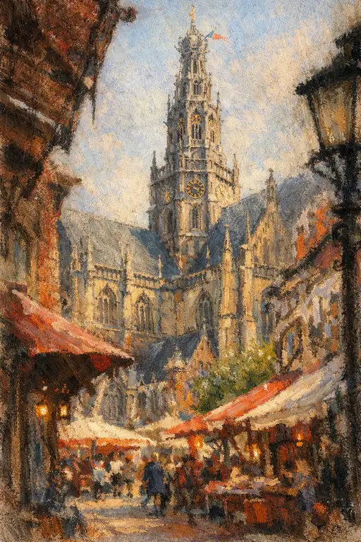 The Golden Pulse of the Square