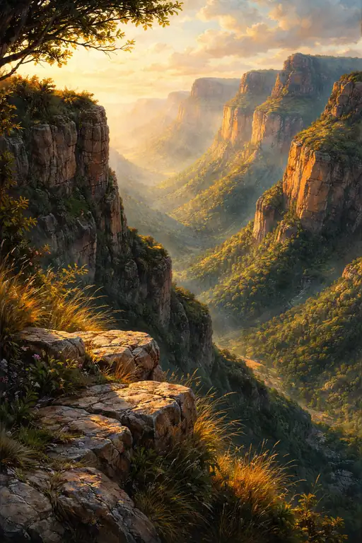 The Ethereal Glow of the Great Canyon