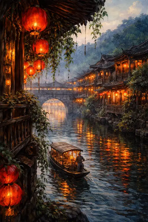 Luminous Echoes of the Canal