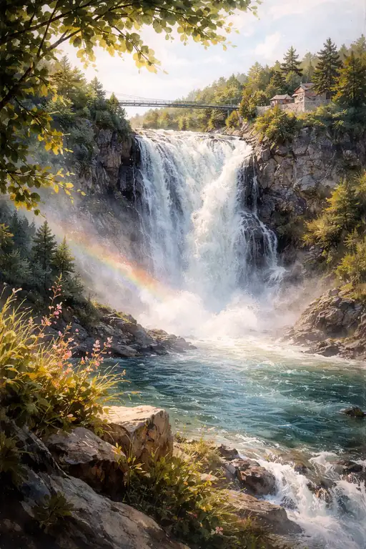 Echoes of the Canyon Falls