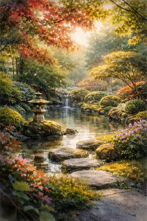 苔生す守り手の静かな語らい