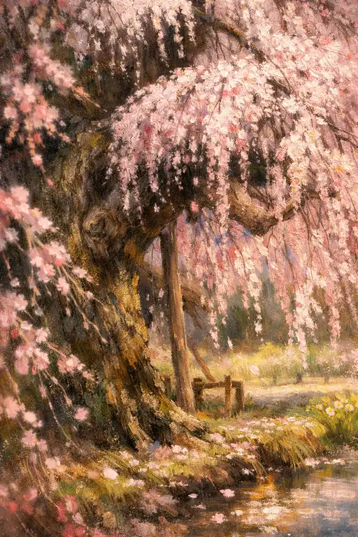 春光に揺蕩う古桜の記憶