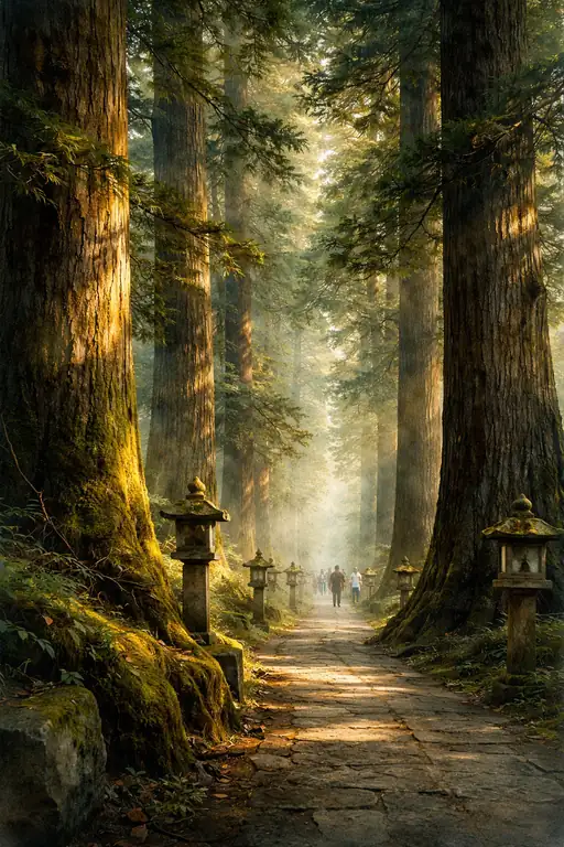 Path Through the Ancient Giants