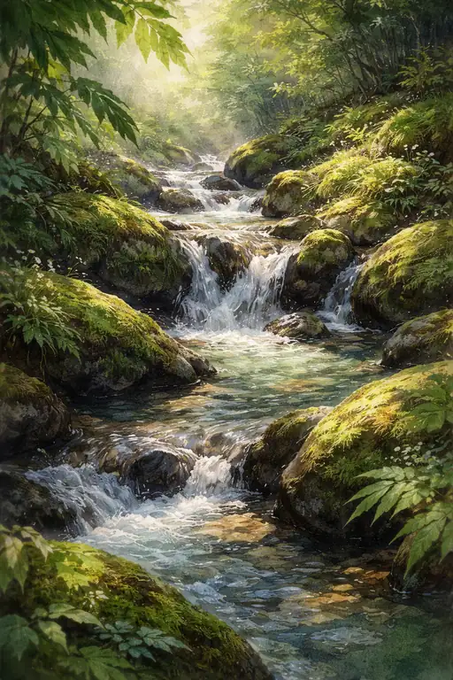 Vitality of the Woodland Stream