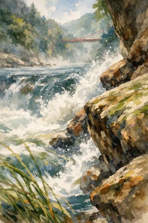 The Torrent's Roar and the Silent Bridge