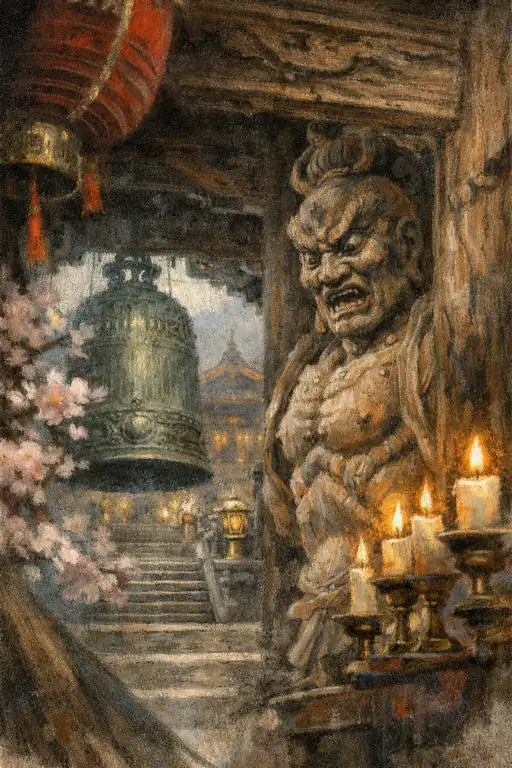 Fierce Guardian in the Candlelight