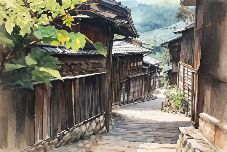 Echoes of the Sloping Town