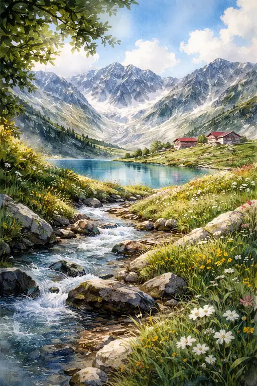Shelter of the Majestic Peaks